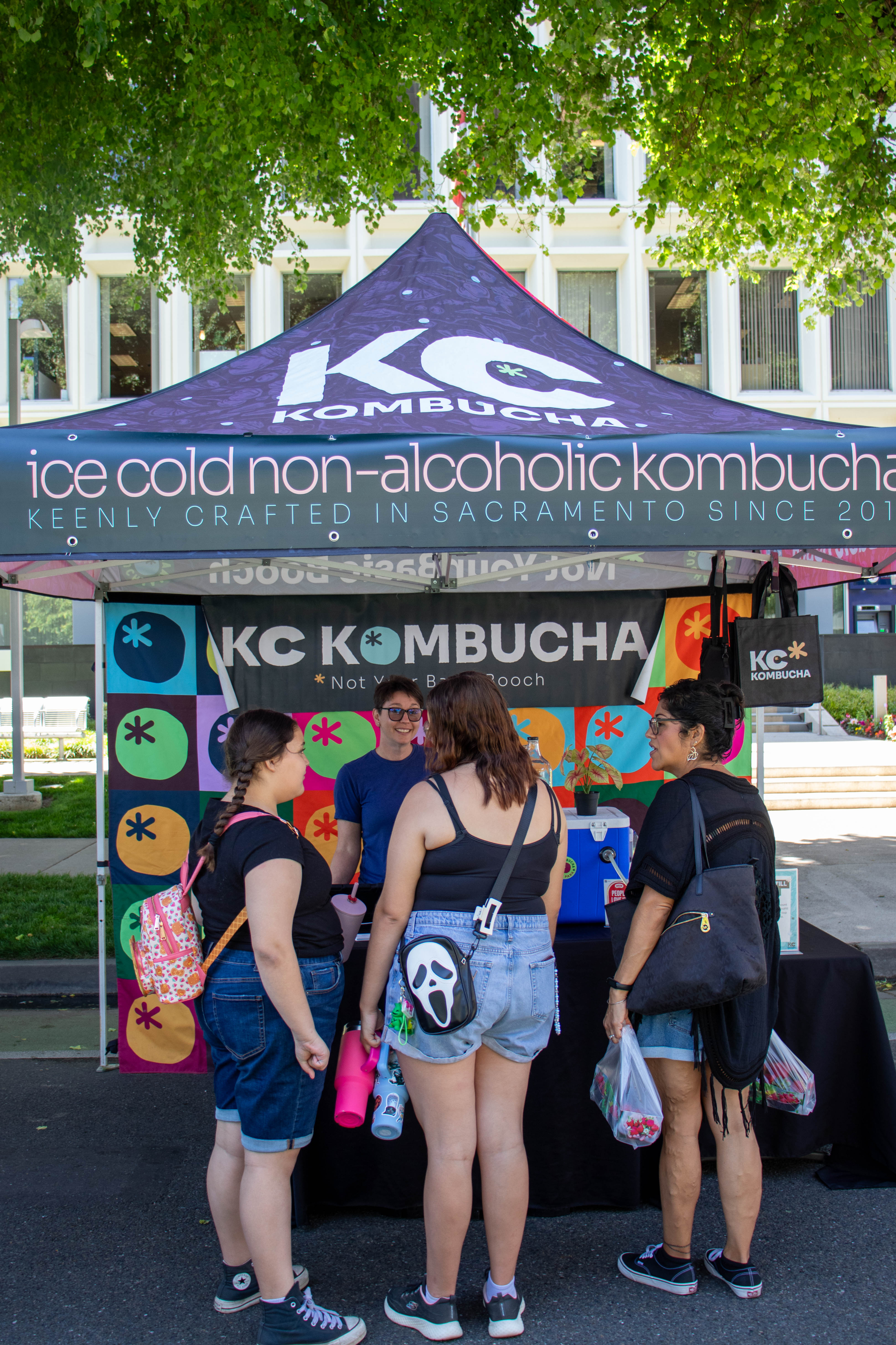 KC at the Farmers Market